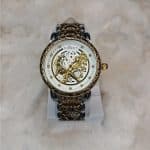 Forest Mens Luxury Analog Watch Sliver & Gold
