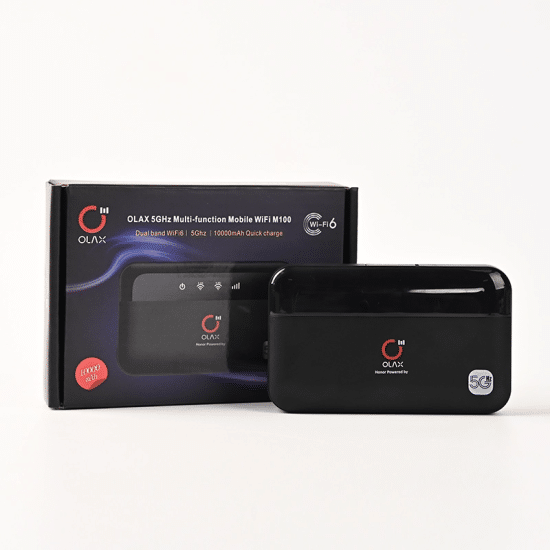 OLAX M100 10000mAh Multifunctional Wireless Power Bank & Mobile Router LED Display OLAX M100 10000mAh Multifunctional Wireless Power Bank & Mobile Router LED Display