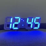 3D LED Digital Wall Clock Large Display Table Clock - Image 2