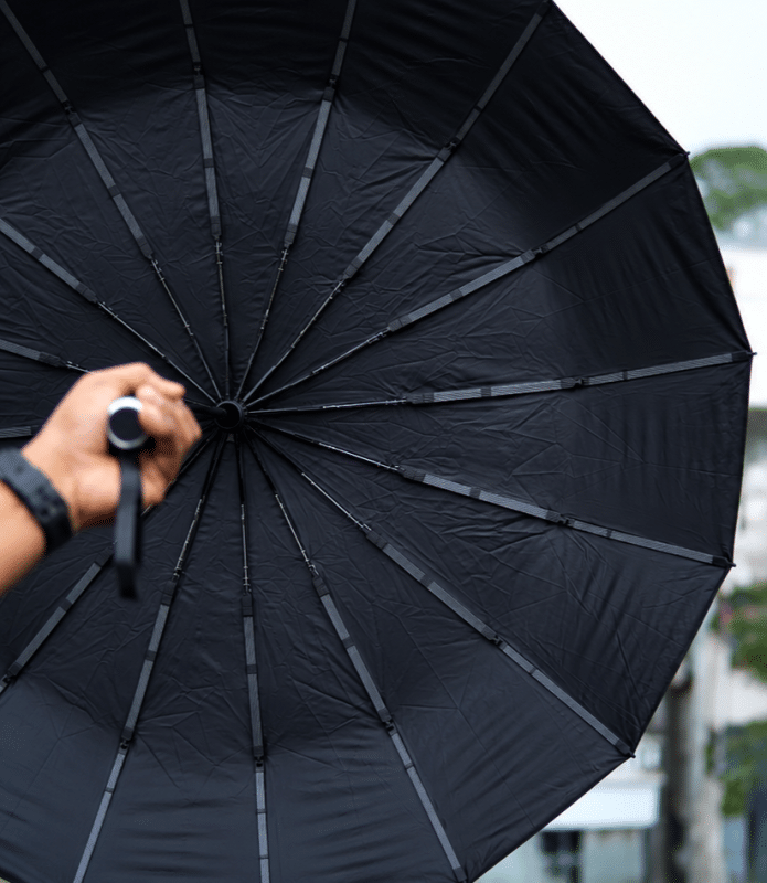 ABSAR 16 Ribs Umbrella 65 Bone